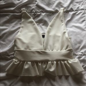 Blouse crop top